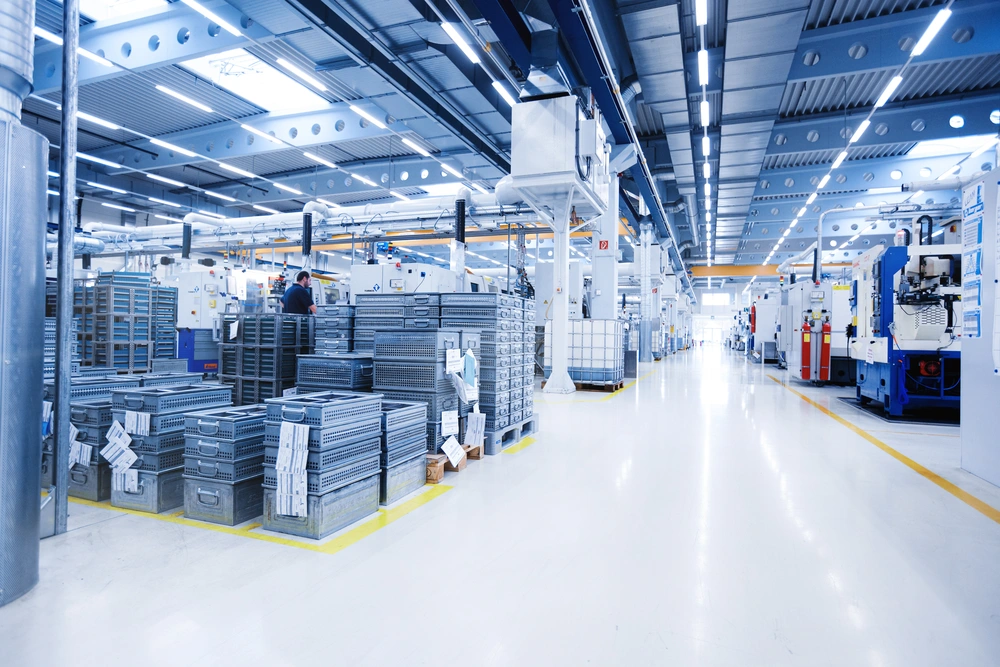 © A. Berger Präzisionsdrehteile GmbH & Co. KG / Sonstige/Kommerziell Produktionshalle Firma A. Berger Präzisionsdrehteile Ottobeuren